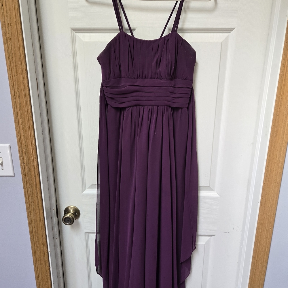 Size 2 purple Women Gown